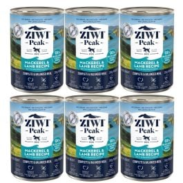 ZIWI Peak jagnięcina, makrela 390 g × 6
