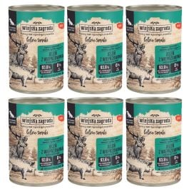 Wiejska Zagroda Leśne Smaki jeleń, wieprzowina 400 g × 6