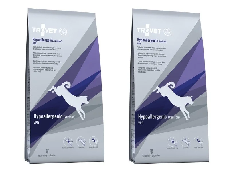 Trovet VPD Hypoallergenic dziczyzna 10 kg × 2