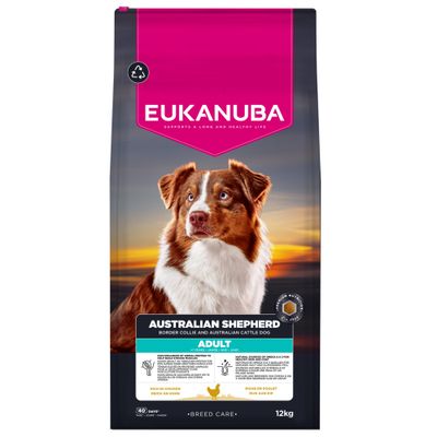 Eukanuba Breed Specific kurczak adult średnie rasy 12 kg