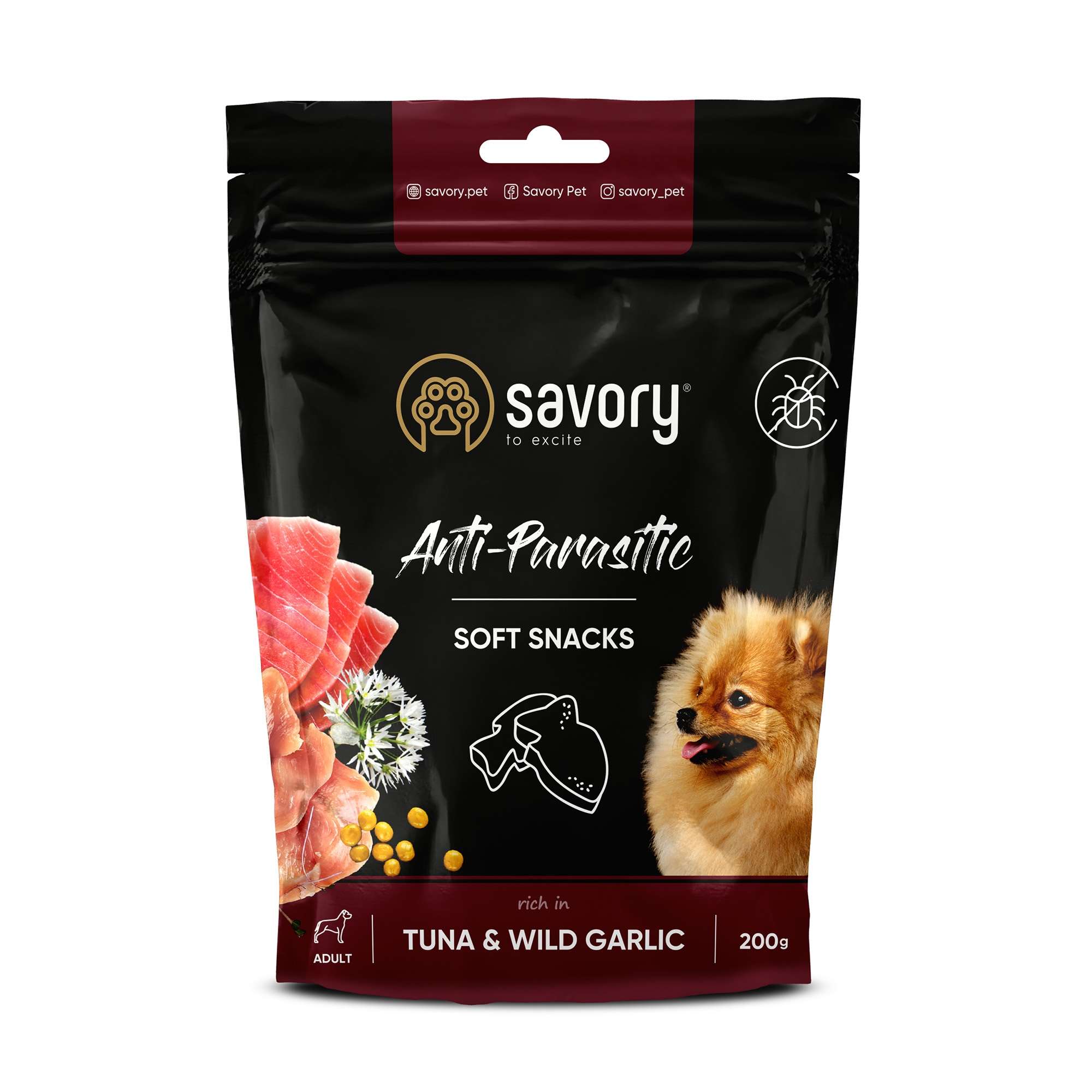 Savory tuńczyk adult 200 g × 3