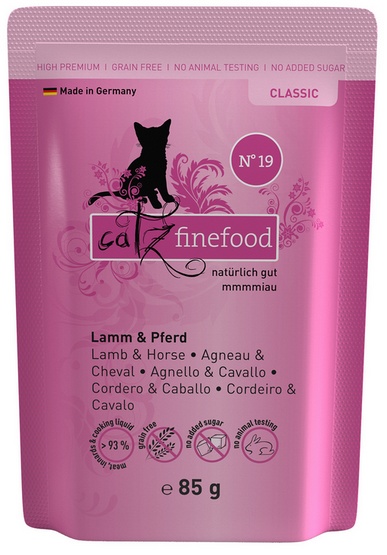 Catz Finefood Classic jagnięcina, konina 85 g
