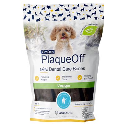 ProDen PlaqueOff Dental Care Bones warzywa małe rasy 340 g