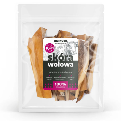 Uniszki skóra wołowa 100 g