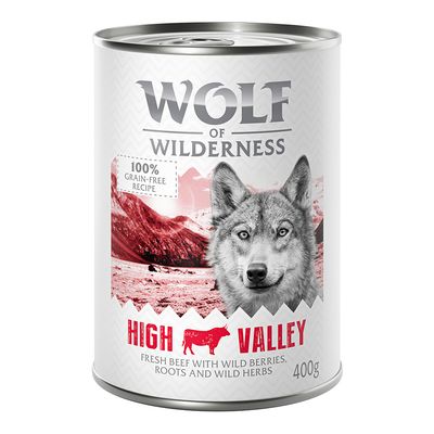 Wolf of Wilderness Monoprotein wołowina adult 400 g × 12