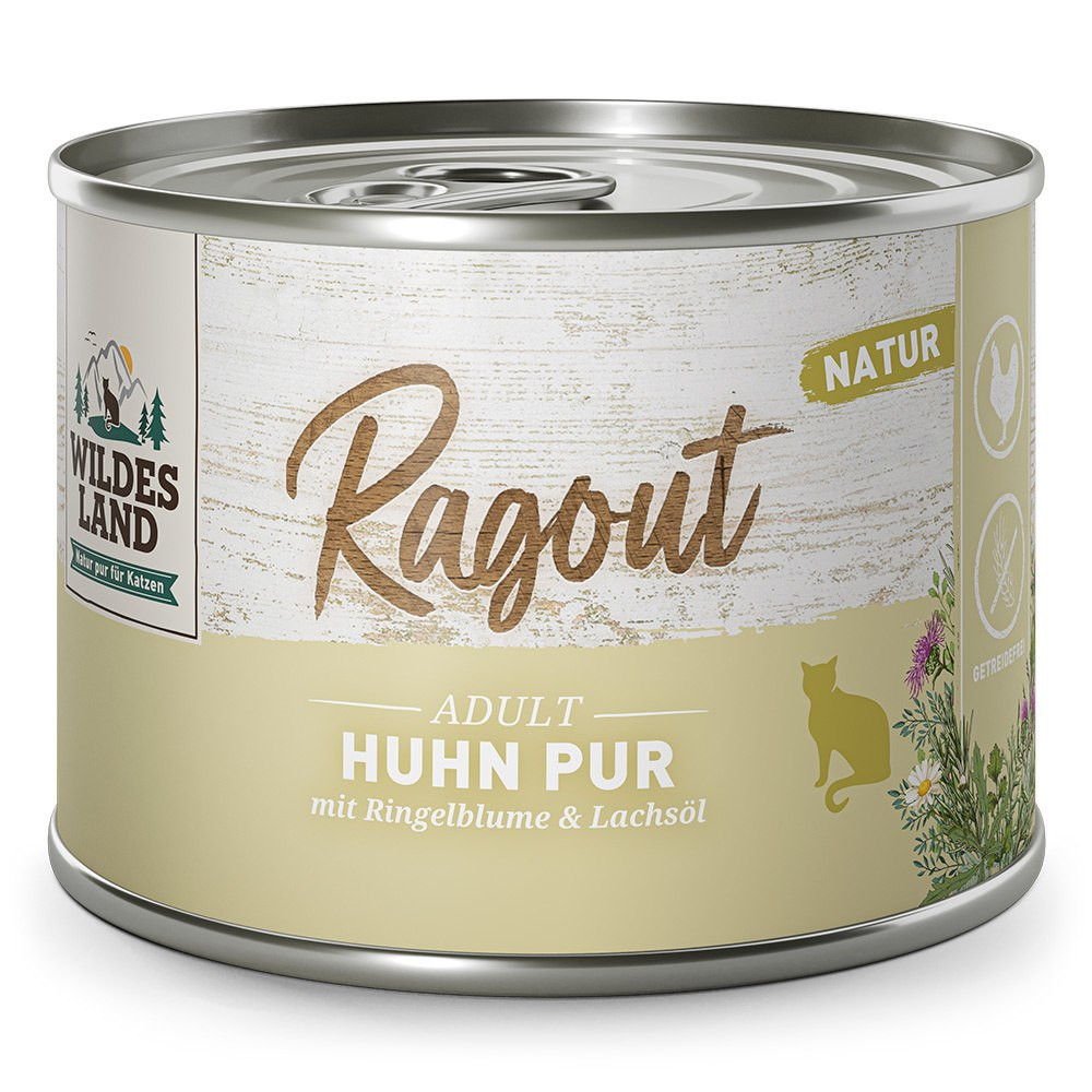 Wildes Land Ragout kurczak w sosie adult 180 g