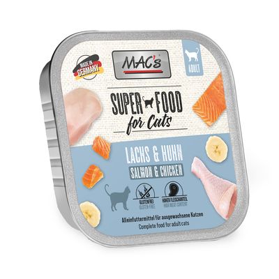 MAC's Sensitive kurczak, łosoś adult 100 g × 32