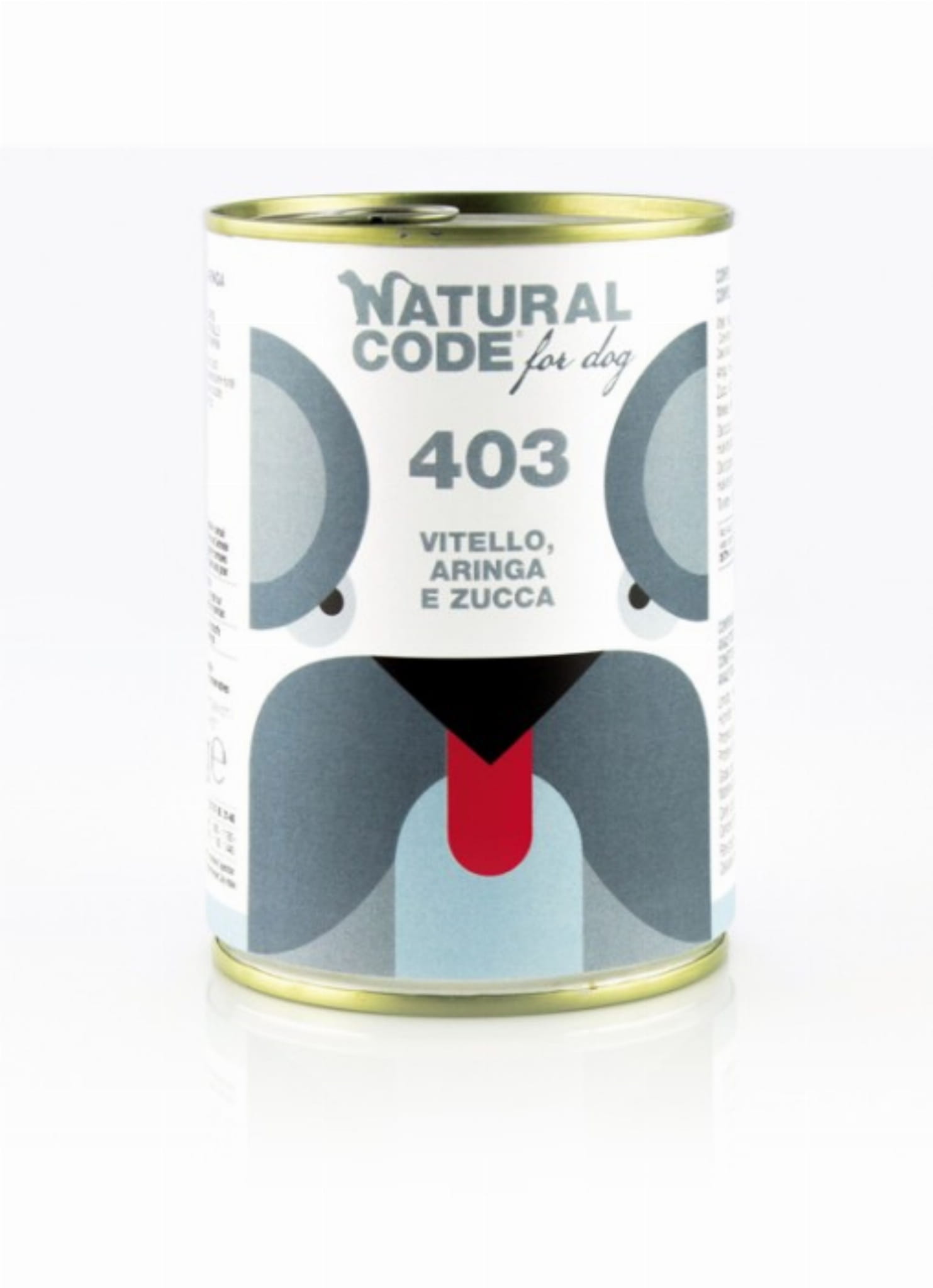 Natural Code cielęcina, śledź 400 g