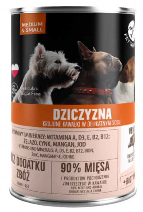 Pet Republic dziczyzna 400 g