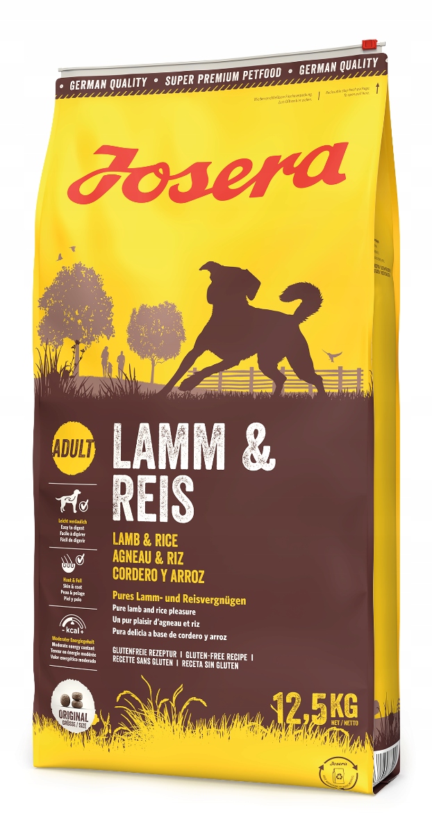 Josera jagnięcina z ryżem 12,5 kg