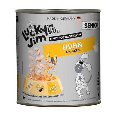 Lucky Jim kurczak senior 800 g × 24