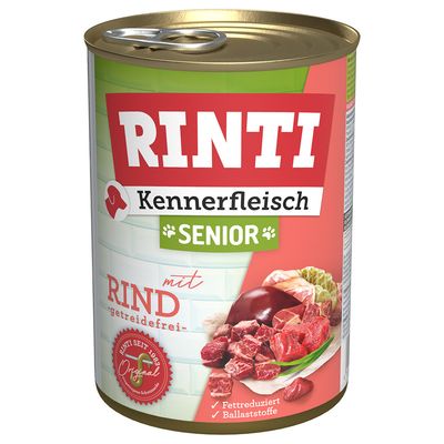Rinti wołowina senior 400 g × 12