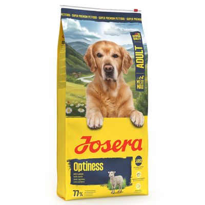 Josera Optiness jagnięcina adult średnie i duże rasy 3 kg