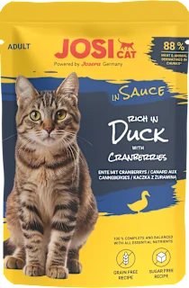 Josera JosiCat kaczka w sosie adult 85 g