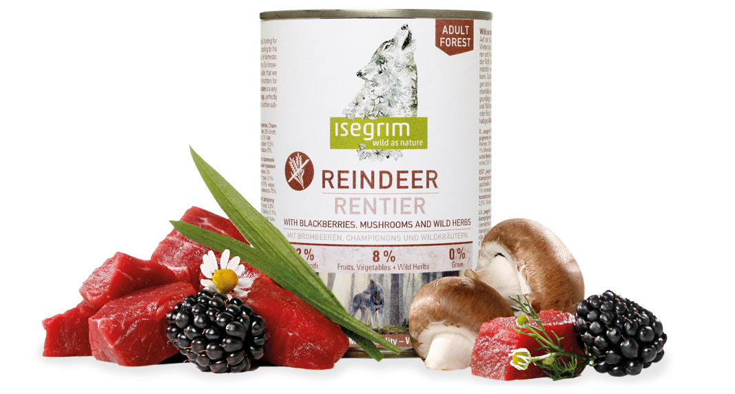 Isegrim Forest renifer adult 400 g