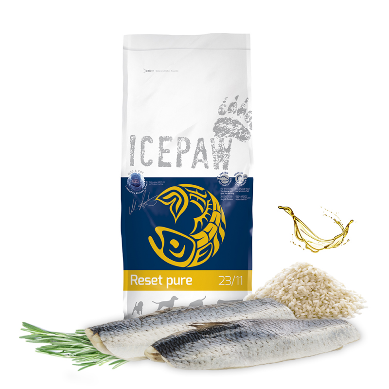 ICEPAW Reset Pure śledź adult 14 kg