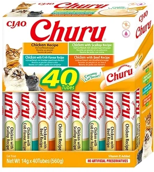 Inaba Churu mix smaków 14 g × 40