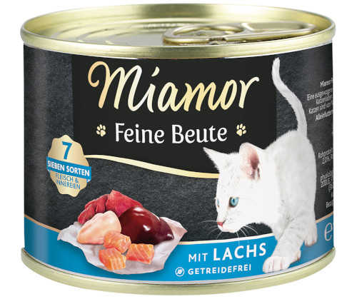 Miamor Feine Beute łosoś kawałki adult 185 g