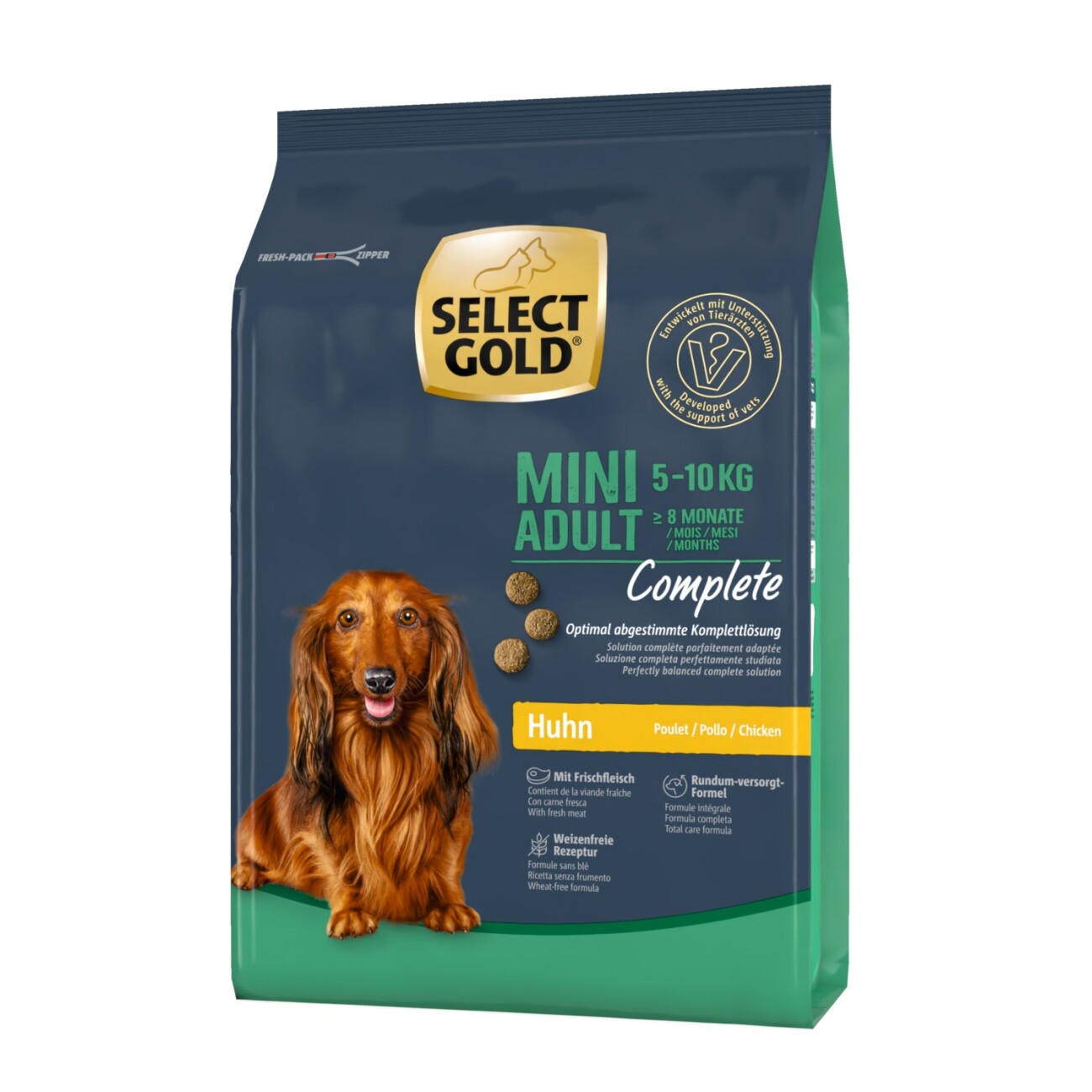 Select Gold Complete kurczak adult małe rasy 1 kg