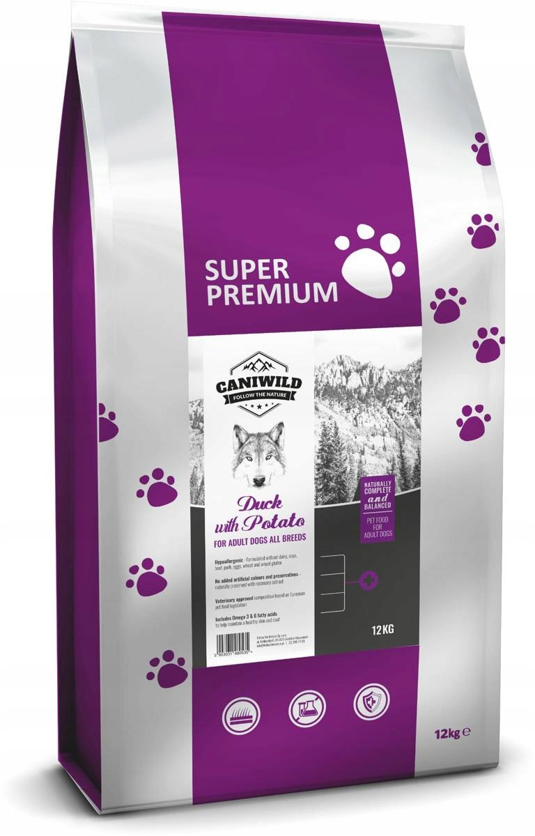 Caniwild kaczka z ziemniakiem adult 2 kg