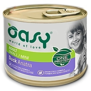 Oasy One Protein kaczka adult małe rasy 200 g