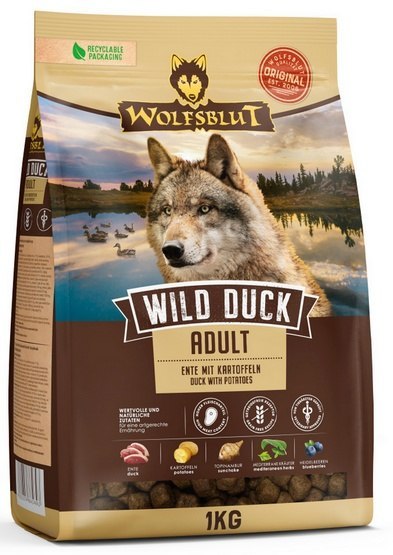 Wolfsblut Wild Duck kaczka adult 1 kg