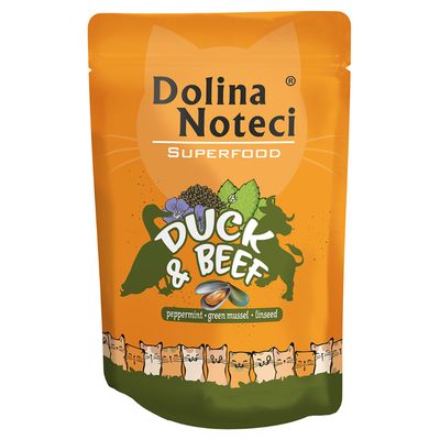 Dolina Noteci Superfood kaczka, wołowina adult 85 g × 20