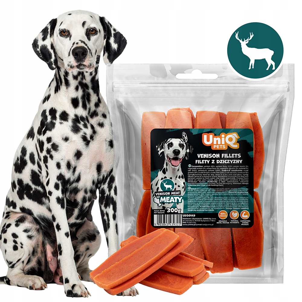 Uniq Pets Meaty dziczyzna 300 g