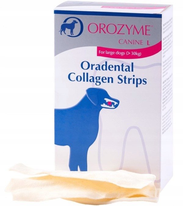 Orozyme Oradental kolagen duże rasy 141 g