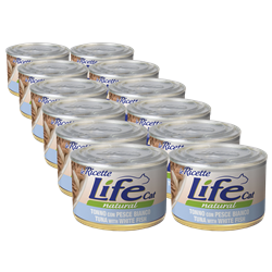 Life Cat Le Ricette ryby, tuńczyk w bulionie 150 g × 12