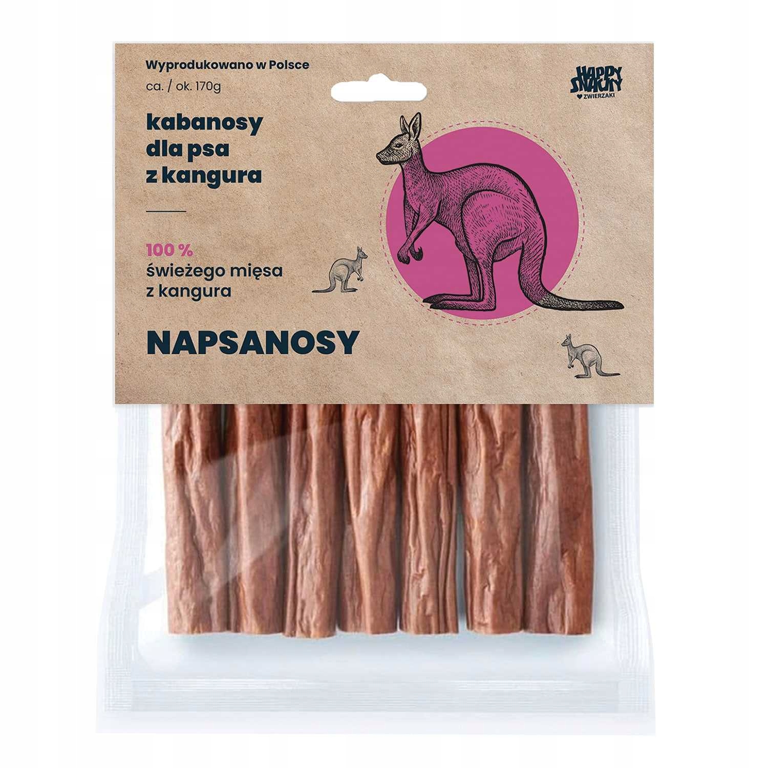 Trzy Psy Napsanosy kangur 24 g × 7