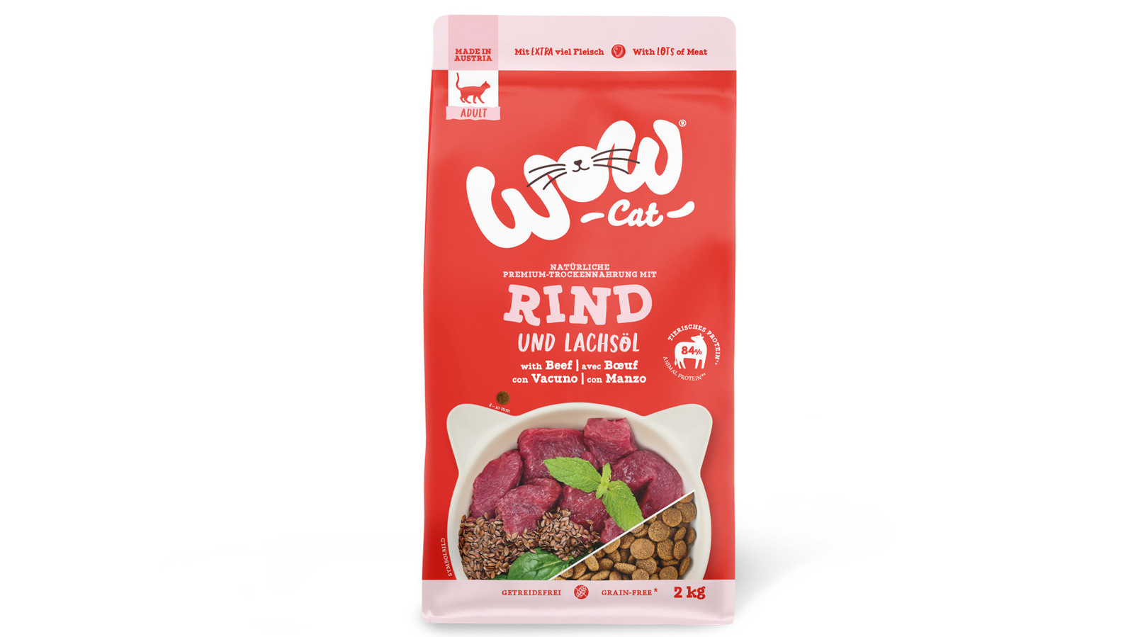 WOW wołowina adult 2 kg