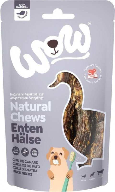WOW Natural Chews kaczka 250 g