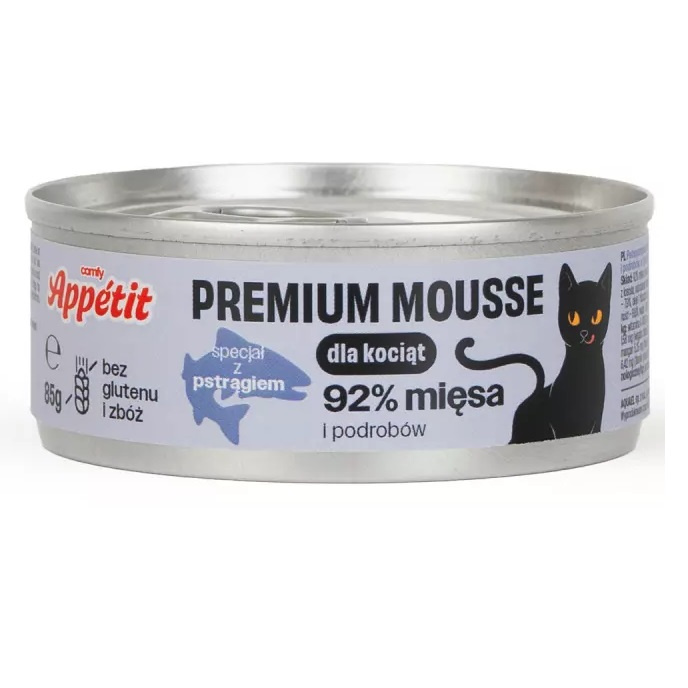 Comfy Appetit Premium pstrąg pasztet kitten 85 g