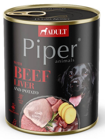 Dolina Noteci Piper wołowina z ziemniakiem adult 800 g