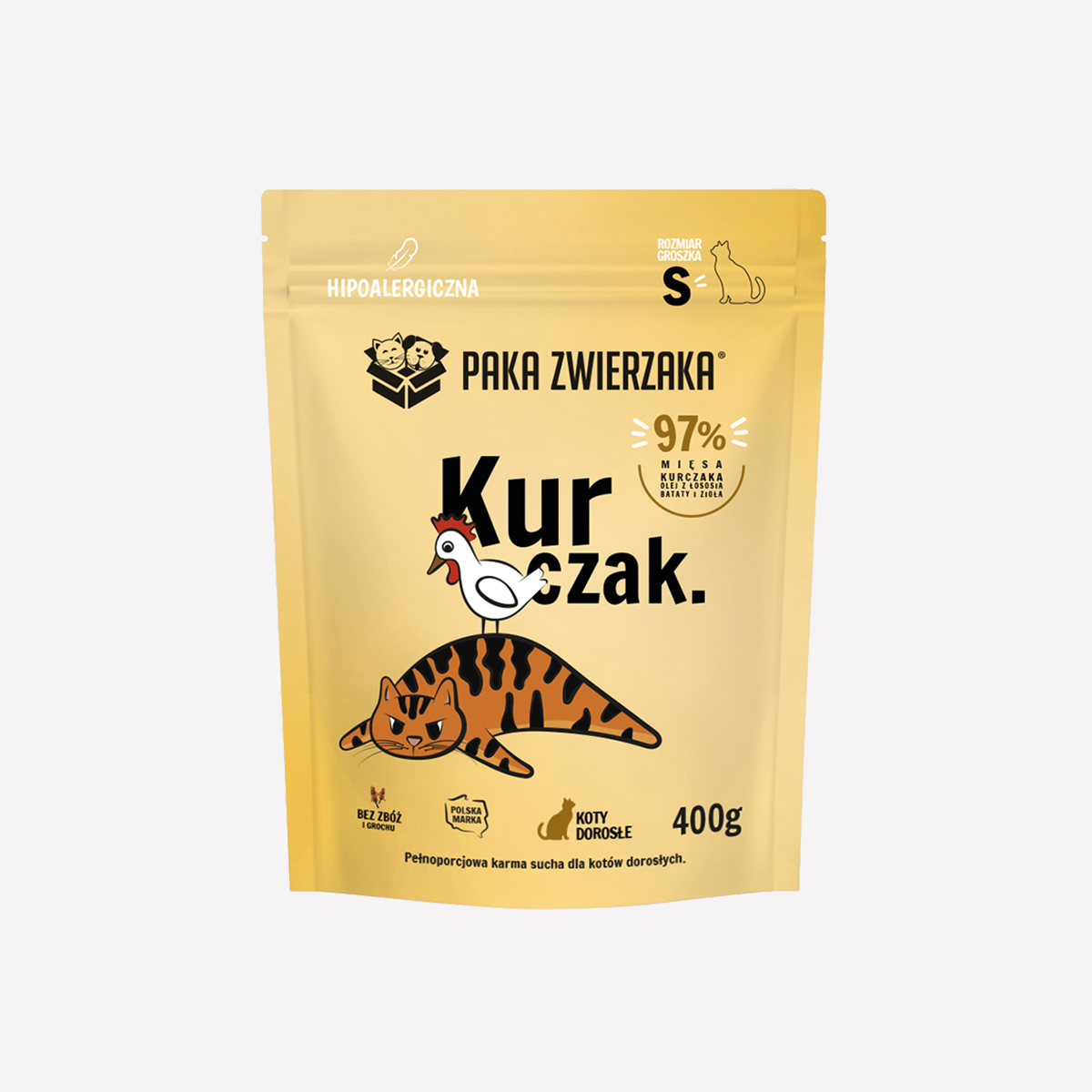 Paka Zwierzaka kurczak adult 400 g