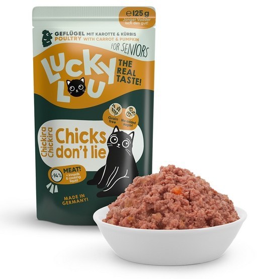 Lucky Lou Lifestage kurczak senior 125 g