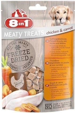 8in1 Dog Freeze Dried kurczak 50 g