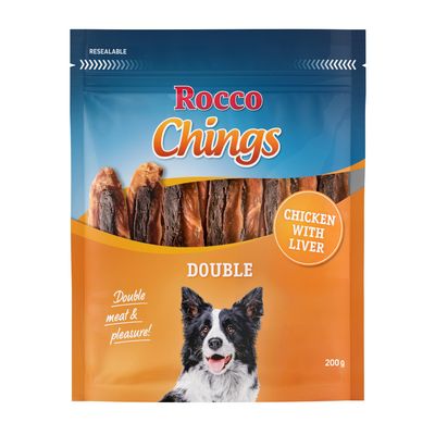 Rocco Chings Double kurczak, wątróbka 200 g