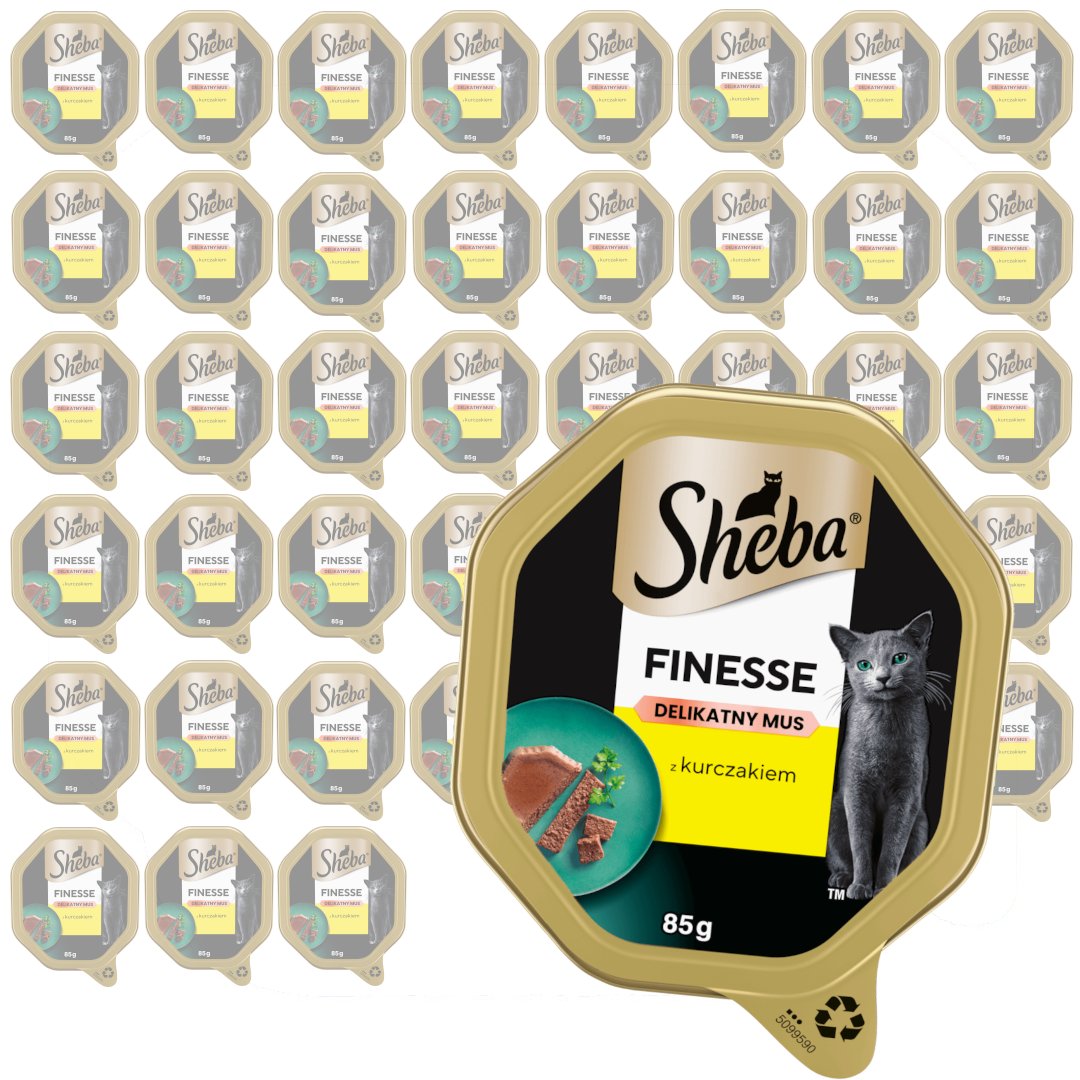 Sheba Finesse kurczak pasztet 85 g × 44