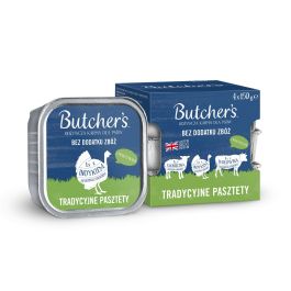 Butcher's Original indyk, jagnięcina, wołowina 150 g × 4