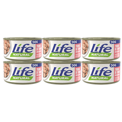 Life Dog tuńczyk, łosoś 90 g × 6