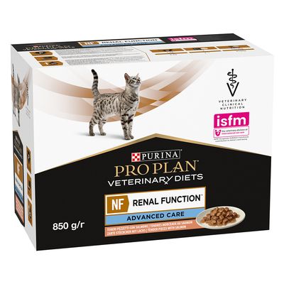 Purina Pro Plan Renal Function łosoś kawałki w sosie adult 85 g × 10