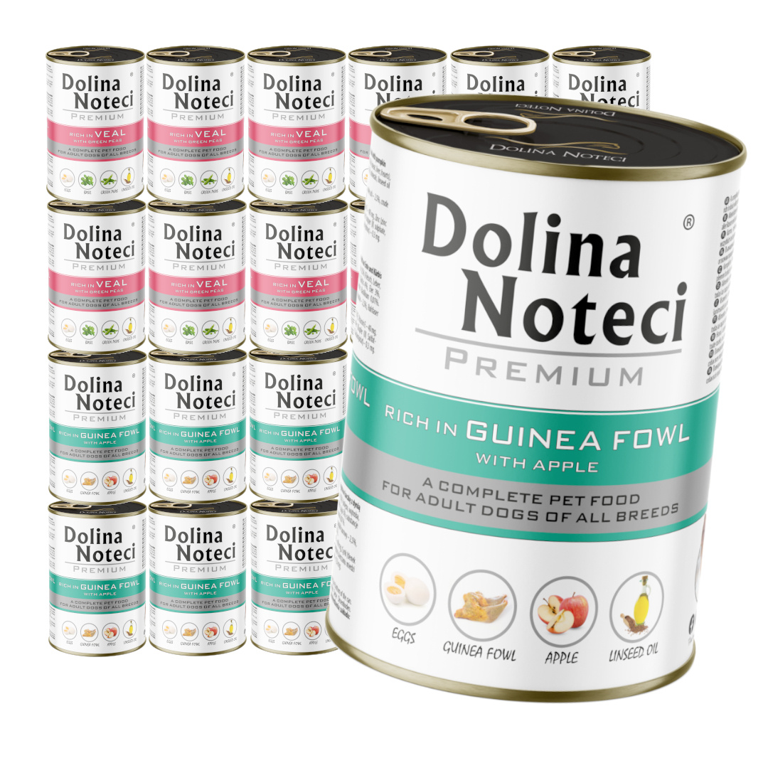 Dolina Noteci Premium cielęcina, perliczka 400 g × 24