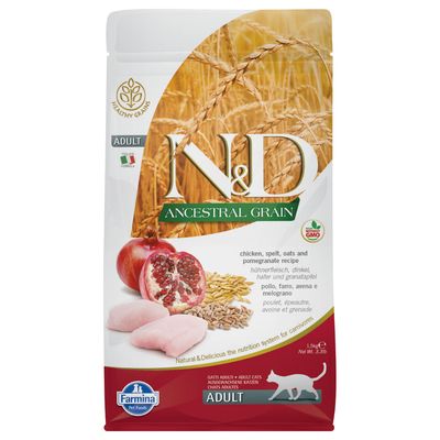 Farmina N&D Ancestral Grain kurczak adult 1,5 kg × 3