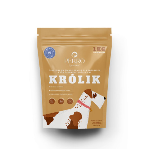 Perro Gourmet królik adult średnie i duże rasy 1 kg