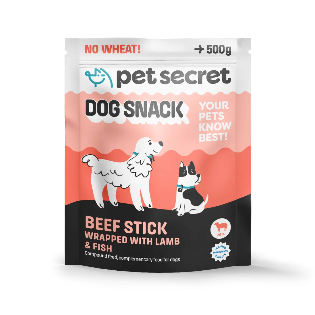 Pet Secret jagnięcina, ryba, wołowina 500 g