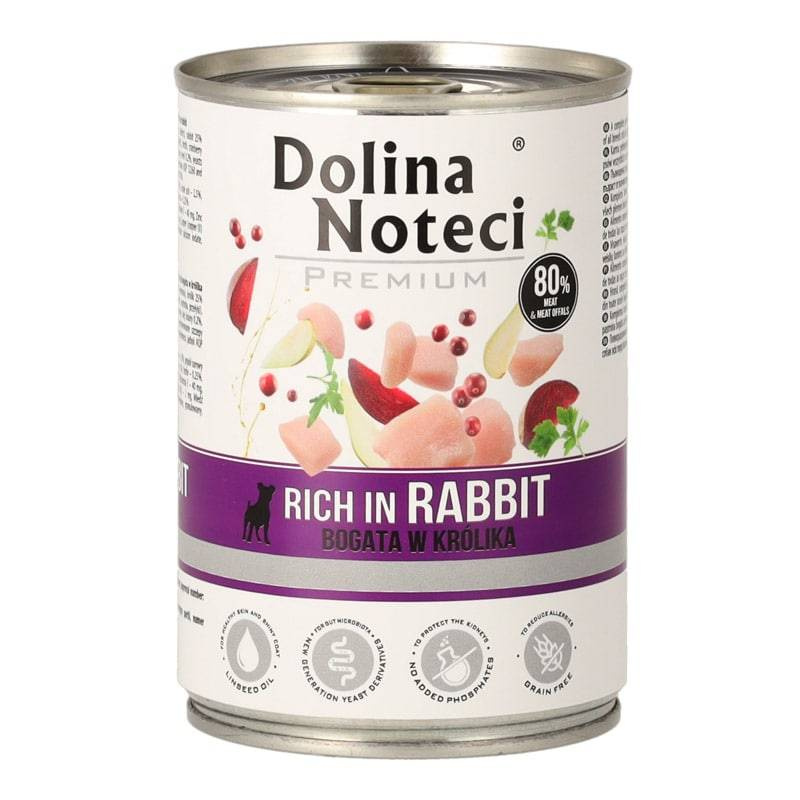 Dolina Noteci Premium królik adult 400 g