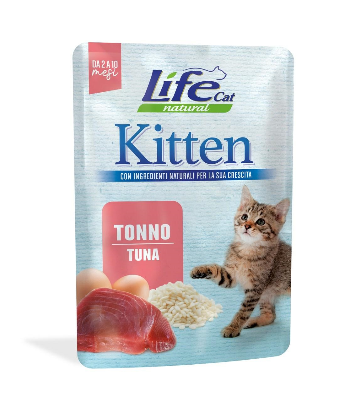 Life Cat Naturel tuńczyk kitten 70 g