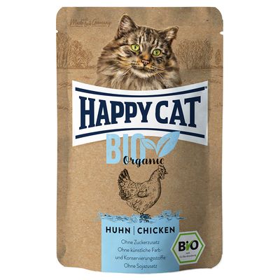 Happy Cat Bio kurczak adult 85 g × 12